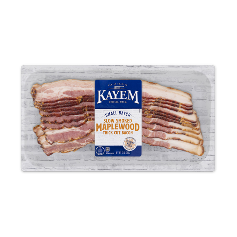 Slow Smoked Maplewood Thick Cut Bacon | Kayem